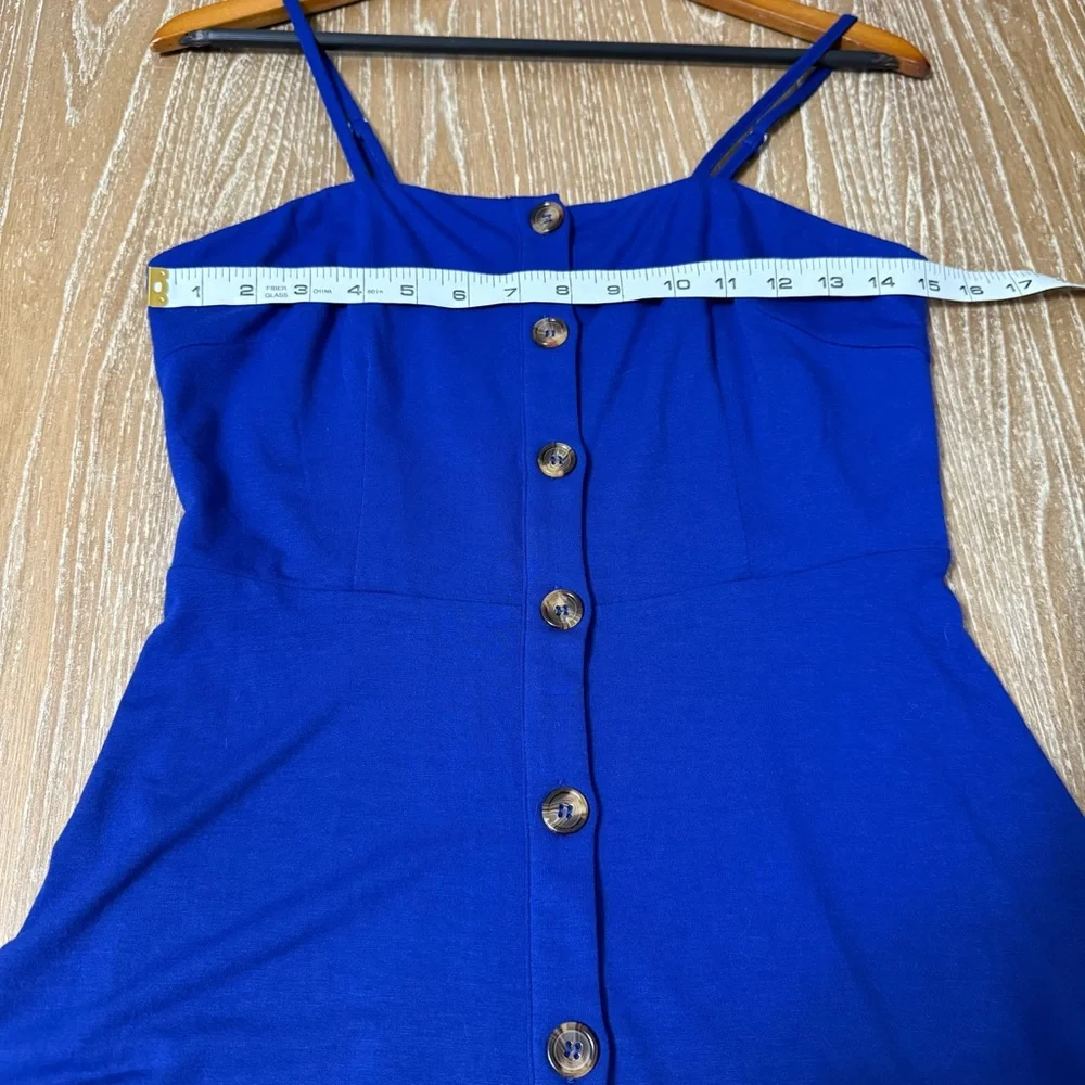 Berydress Casual Beach Summer Button Down Midi Sundress Women’s Small - Picture 7 of 10